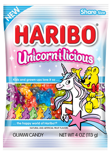 Haribo Unicorn i Licious Gummi Candy
