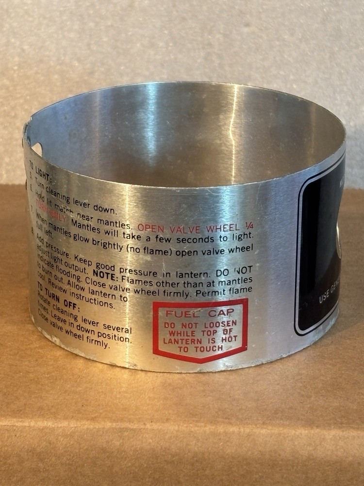 Coleman Lantern 220H Frame Rest Base Collar #4