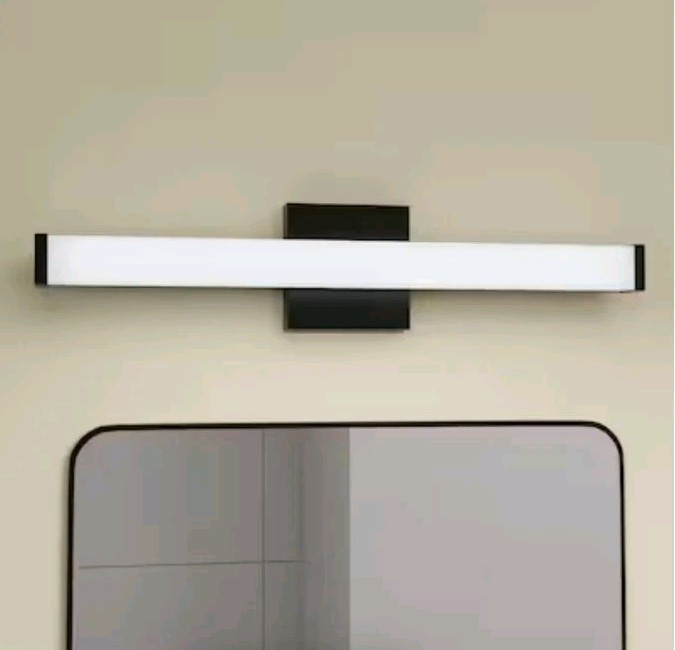 Vanity Bathroom Light Bar 30 Inch LED Dimmable Light Modern Design- Black