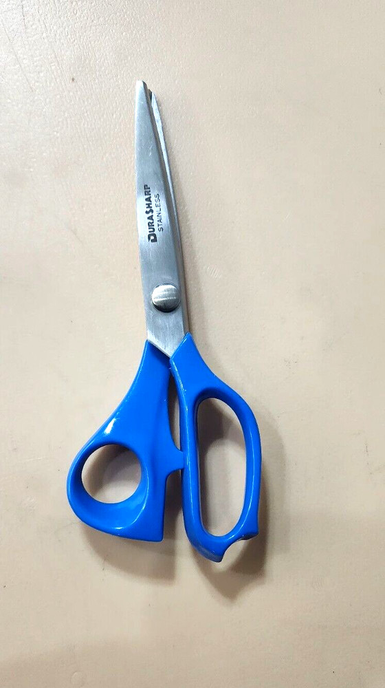 DuraSharp Precision Scissors Jagged Edge Blade Craft Japan Blue