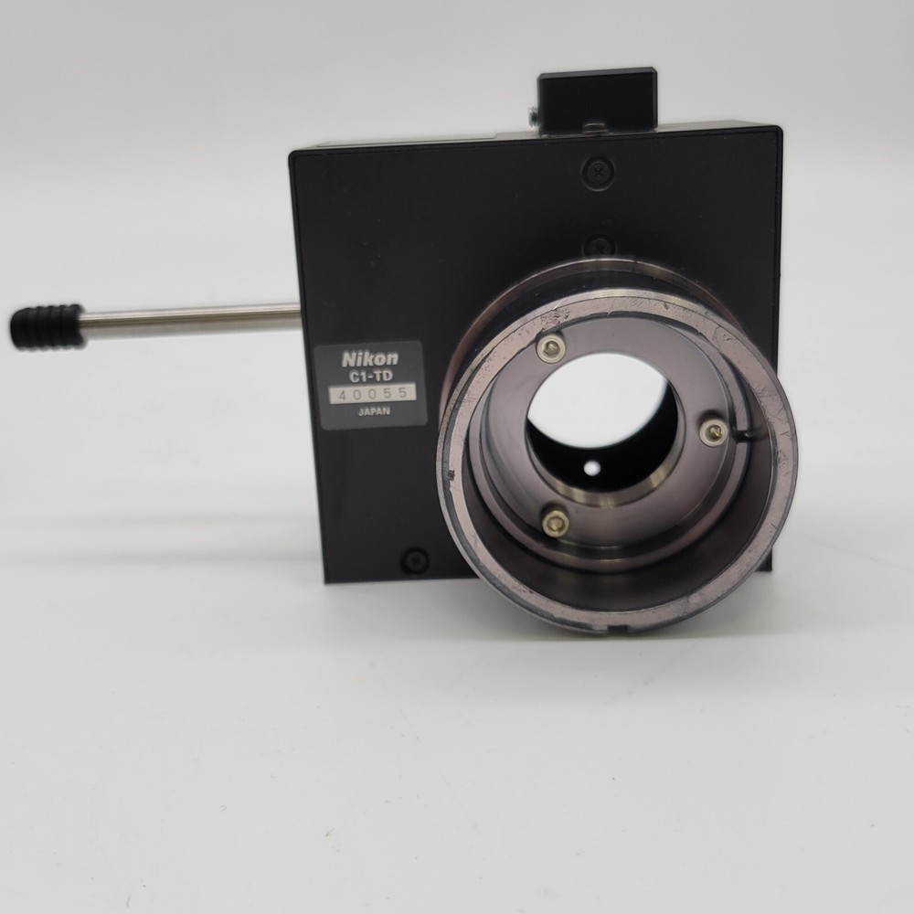 Nikon Microscope C1-TD Laser Detector Adapter with Light Guide