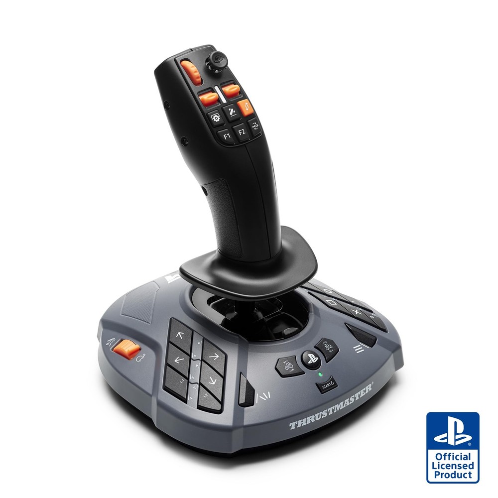 Thrustmaster SimTask FarmStick, Multifunctional Joystick for Farming Grey