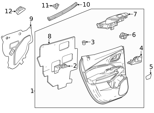 Genuine GM Bracket 42734740