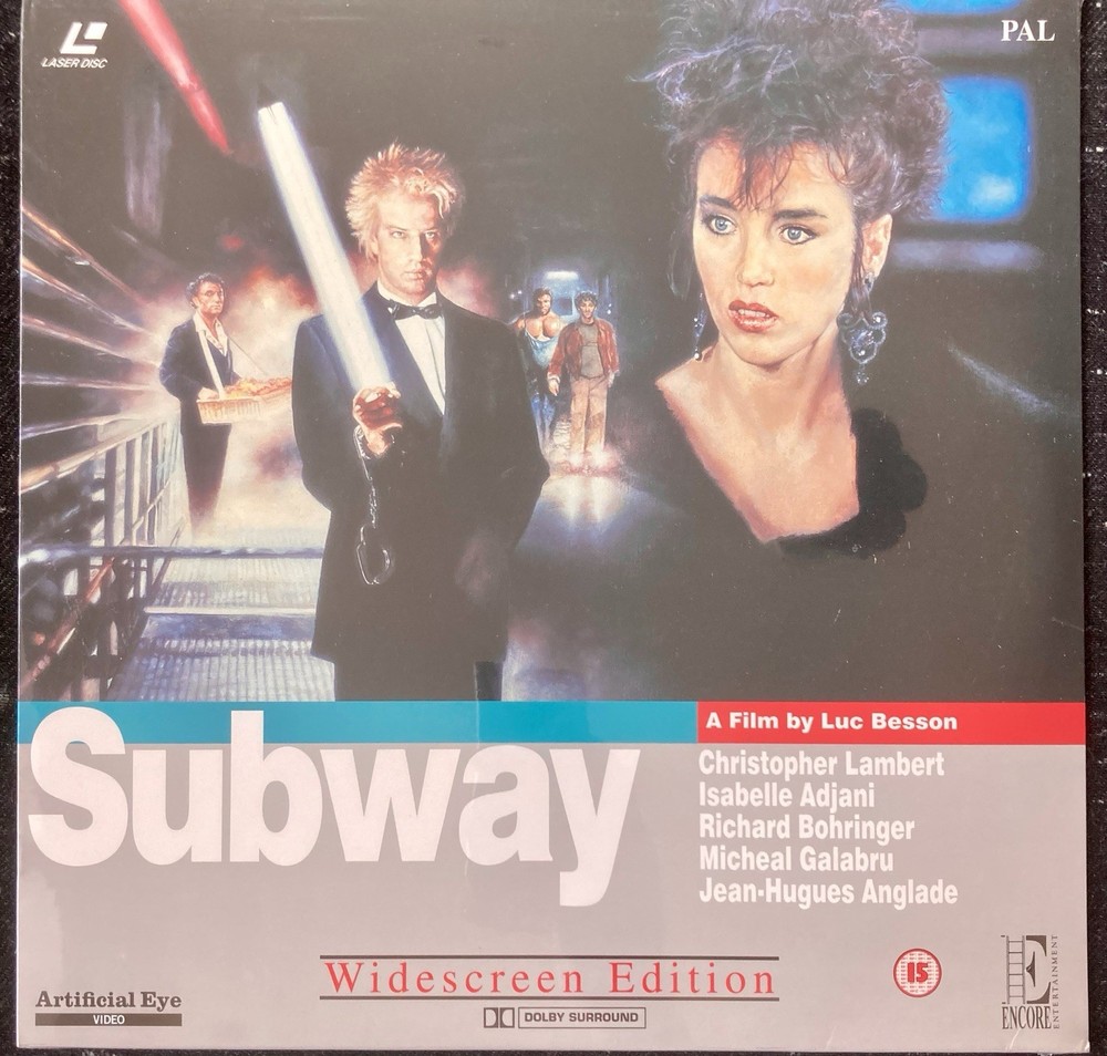 Subway Laserdisc 1985 NEW SEALED