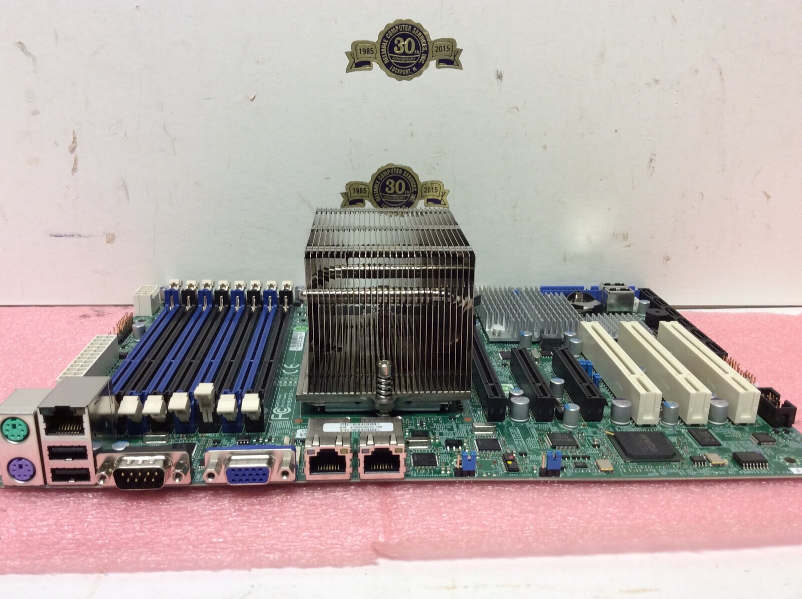 Super SuperMicro H8SGL-F Motherboard with CPU & Heatsink