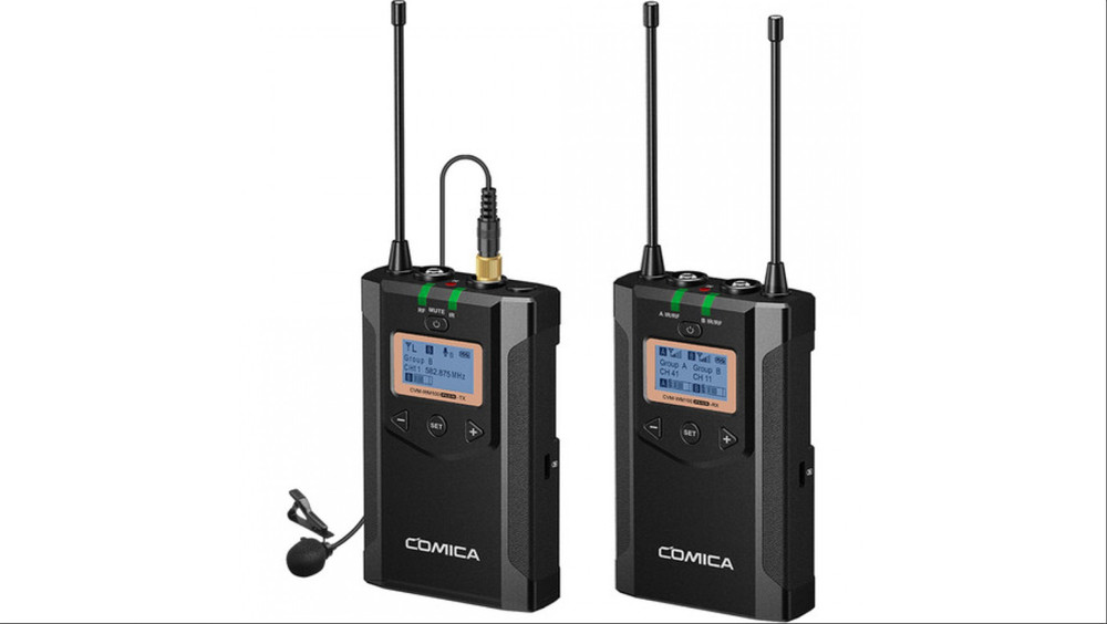 Comica Wireless CVM-WM100 Plus (C) Professional UHF Wireless
