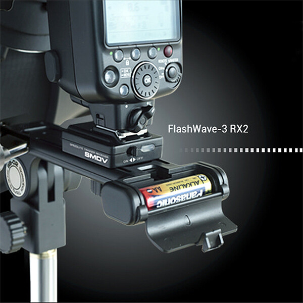 SMDV FLASHWAVE-3 RX2 Wireless Flash Trigger Receiver f Speed Lite FLASHWAVE-4 TX