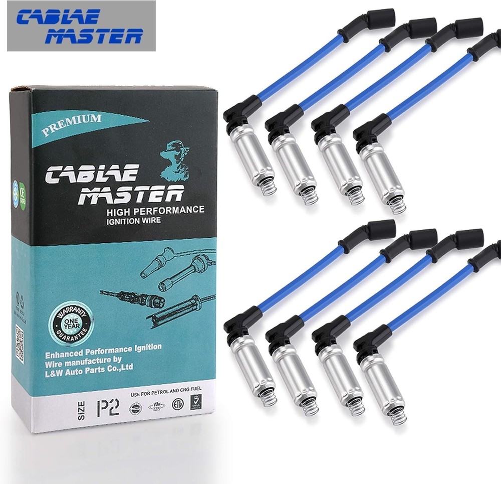 10.2mm High Performance Racing Performance Spark Plug Wires Compatible With C...