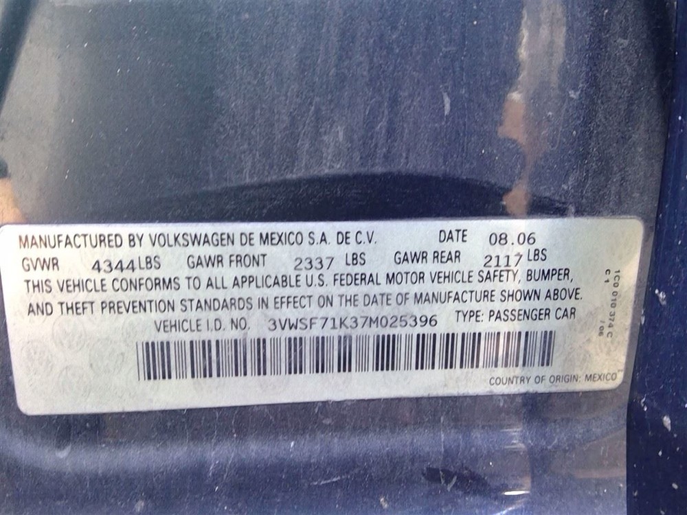 Engine ECM Electronic Control Module 2.5L Bgq Fits 06-07 Rabbit 3761249