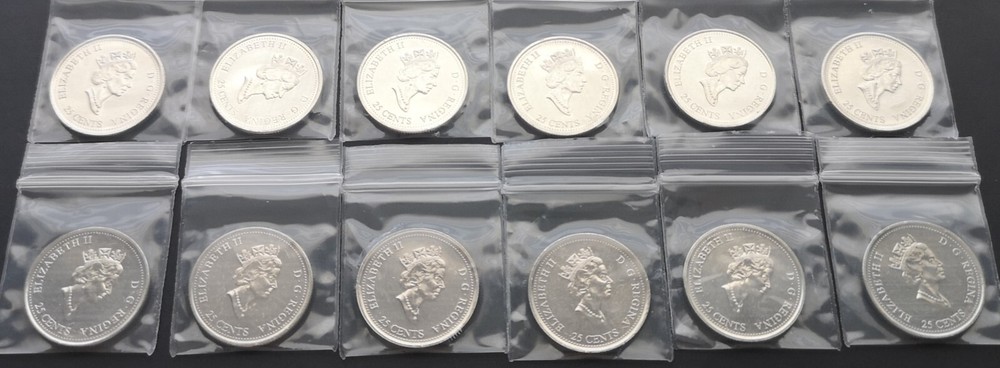 ***CANADA 1999 COMPLETE UNCIRCULATED COINS SET ***