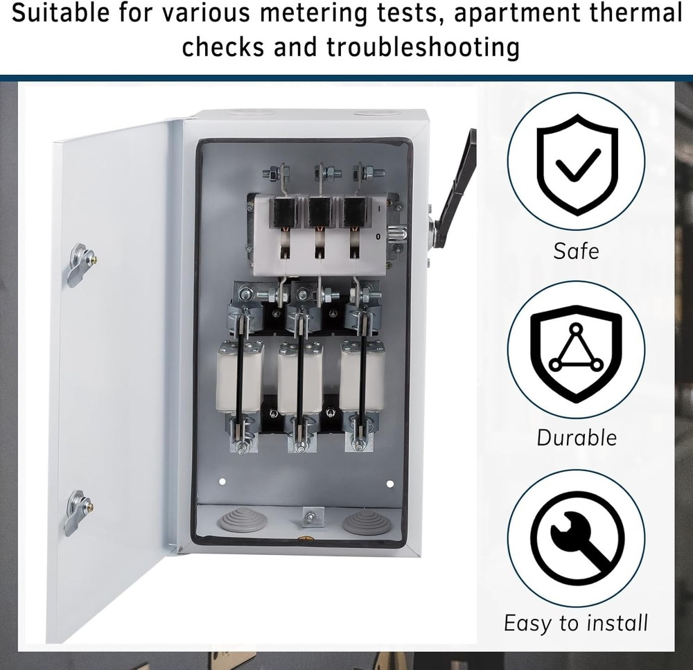 4 Pcs 200 Amp Meter Socket Jumper Assembly Bypass Jumper for Bus Electrical Mete