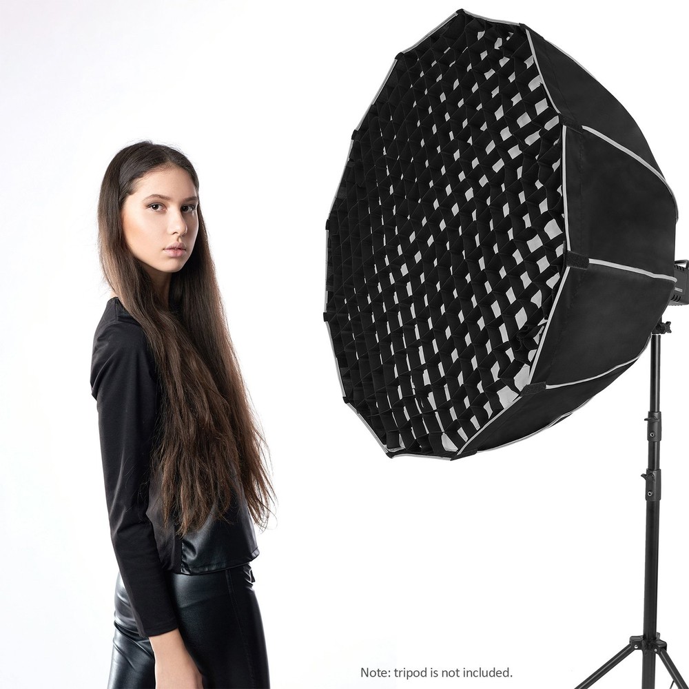 60cm/ 23.6in Quick Release Parabolic Softbox Foldable Softbox With Bowen XBVT
