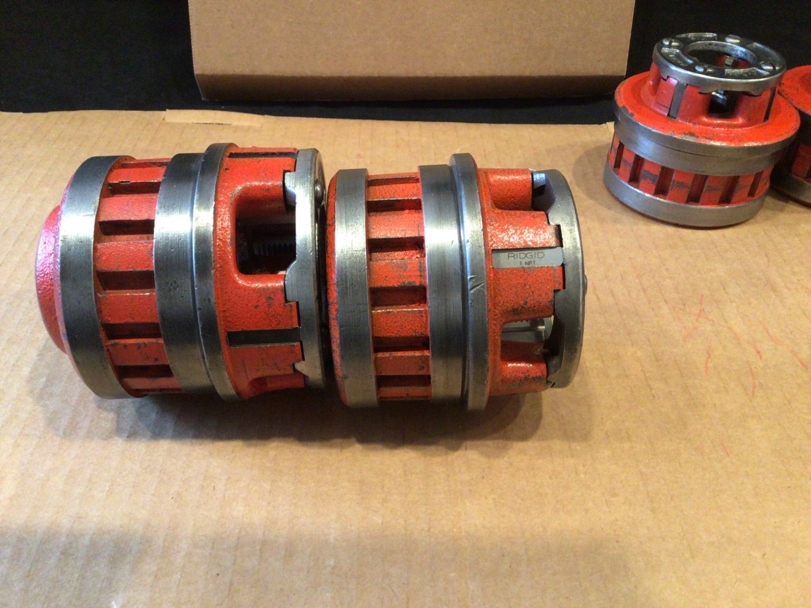 RIDGID 12 R PIPE THREADING DIE SET 1/2"-2", 6 Die Heads, FITS RIDGID 700 12R