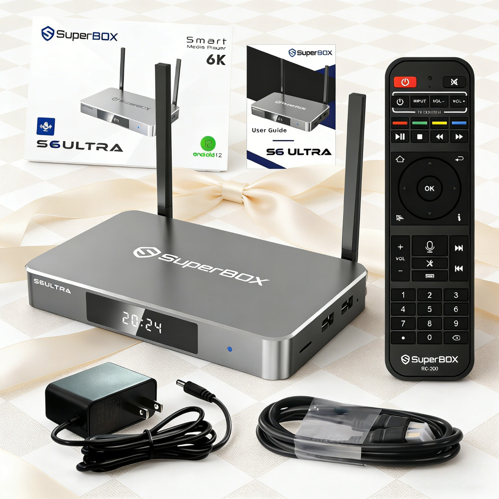 Genuine SuperBox S6 Ultra | 24/7 Support | Efficient Same Day Shipping