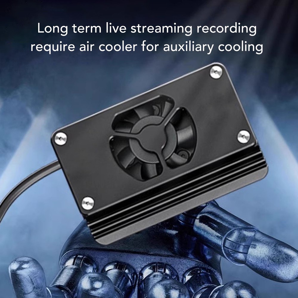 Camera Cooling Fan Live Streaming Video Recording