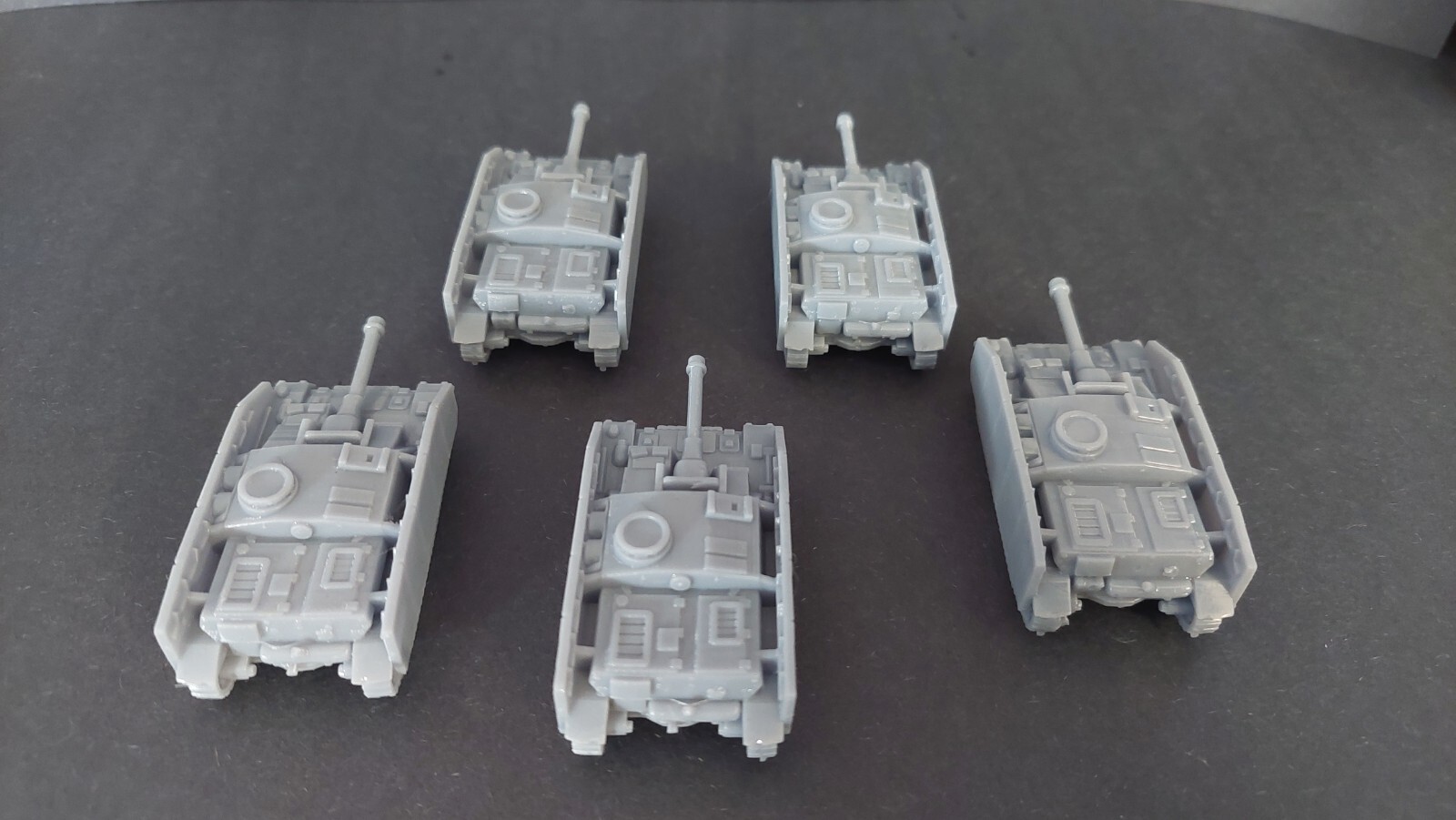 HO Scale German StuG IV Tank Destroyer Platoon X5 Lot Fow 1/87th