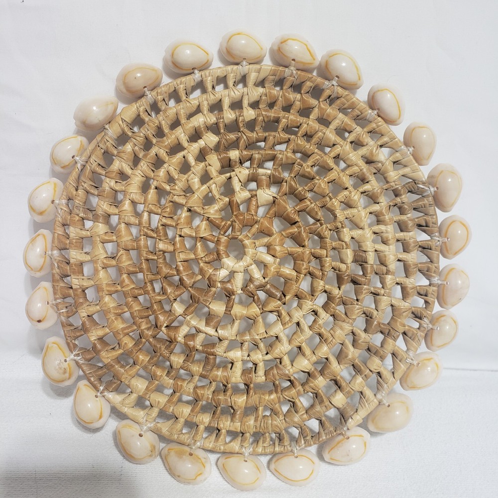 Puka Cowie Sea Shell Trivets Beach Decor