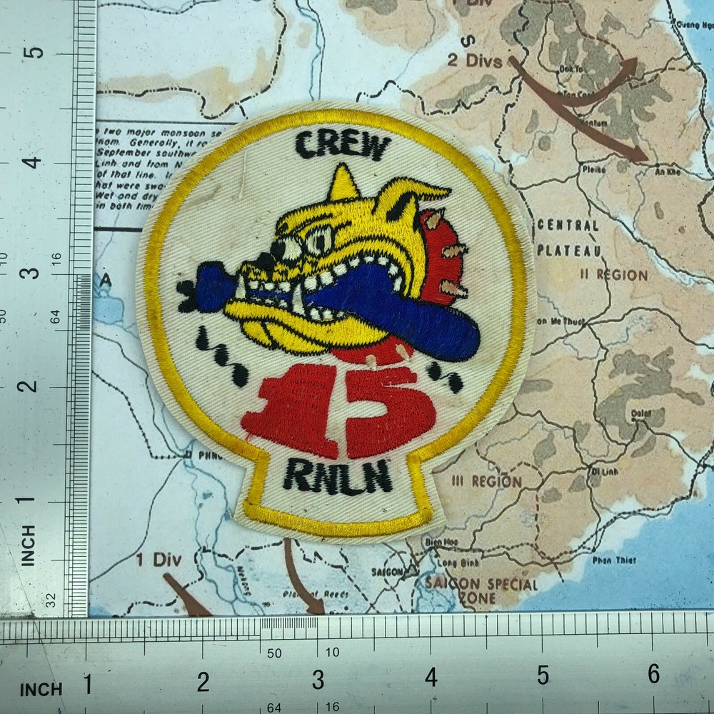 Patch , Patch Netherlands Naval Aviation   320 Squadron Crew 15 , S2