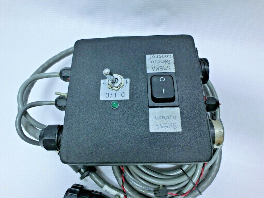 CyberOptics 8013456 SMEMA Control Box 1D/2D Barcode,Used*6217