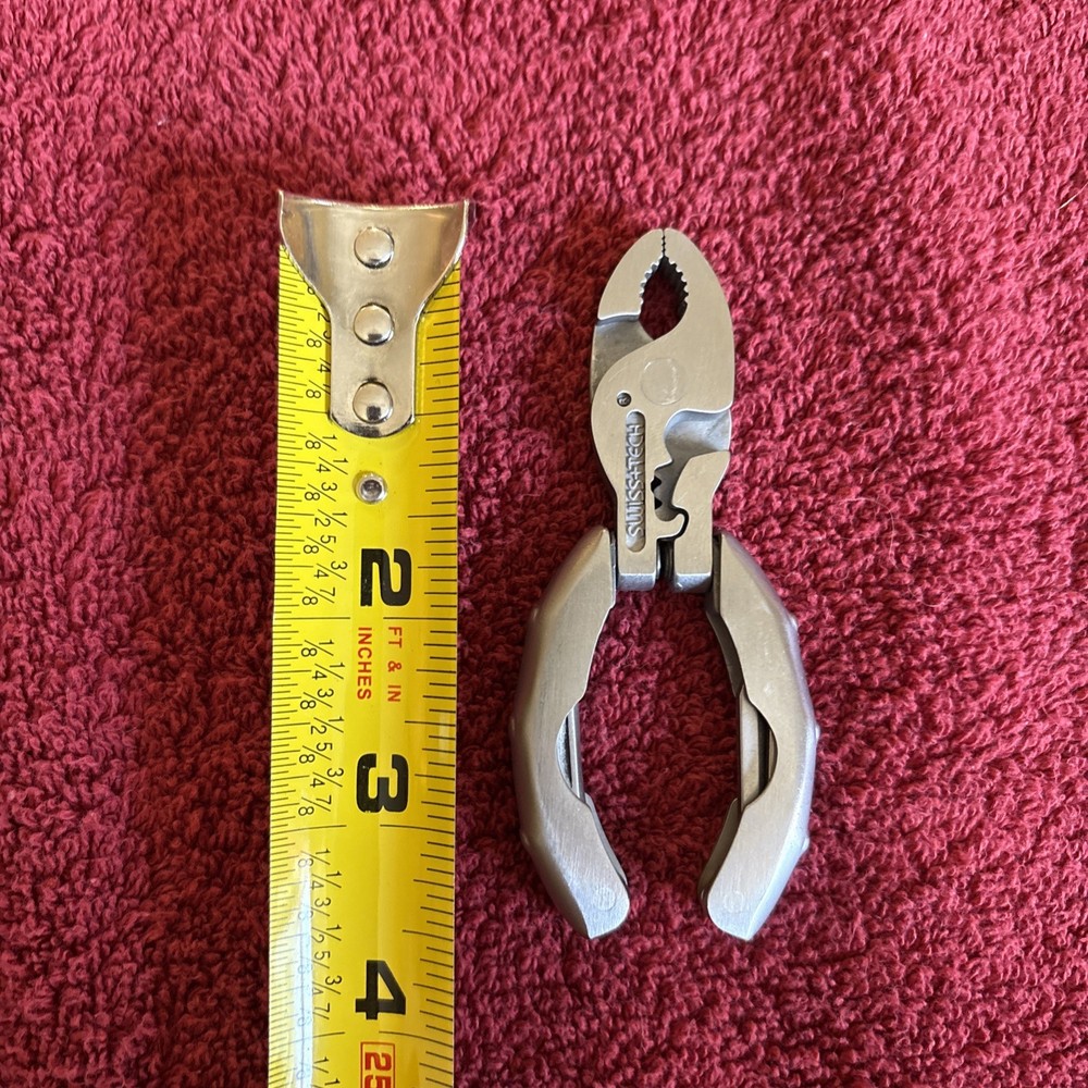 Vintage Swiss Tech multi tool Channel Locks Clean Never Used