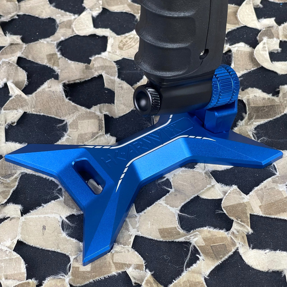 NEW HK Army Universal Gravity Lock Gun Stand - Blue