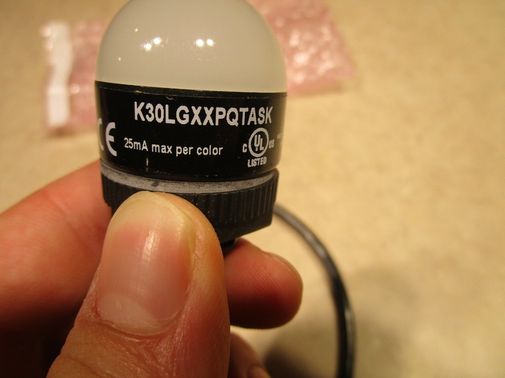 BANNER K30LGXXPQTASK EZ LIGHT GENERAL PURPOSE LED INDICATOR, E0201