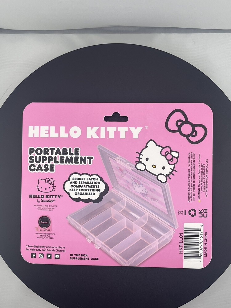 SANRIO HELLO KITTY PORTABLE SUPPLEMENT CASE