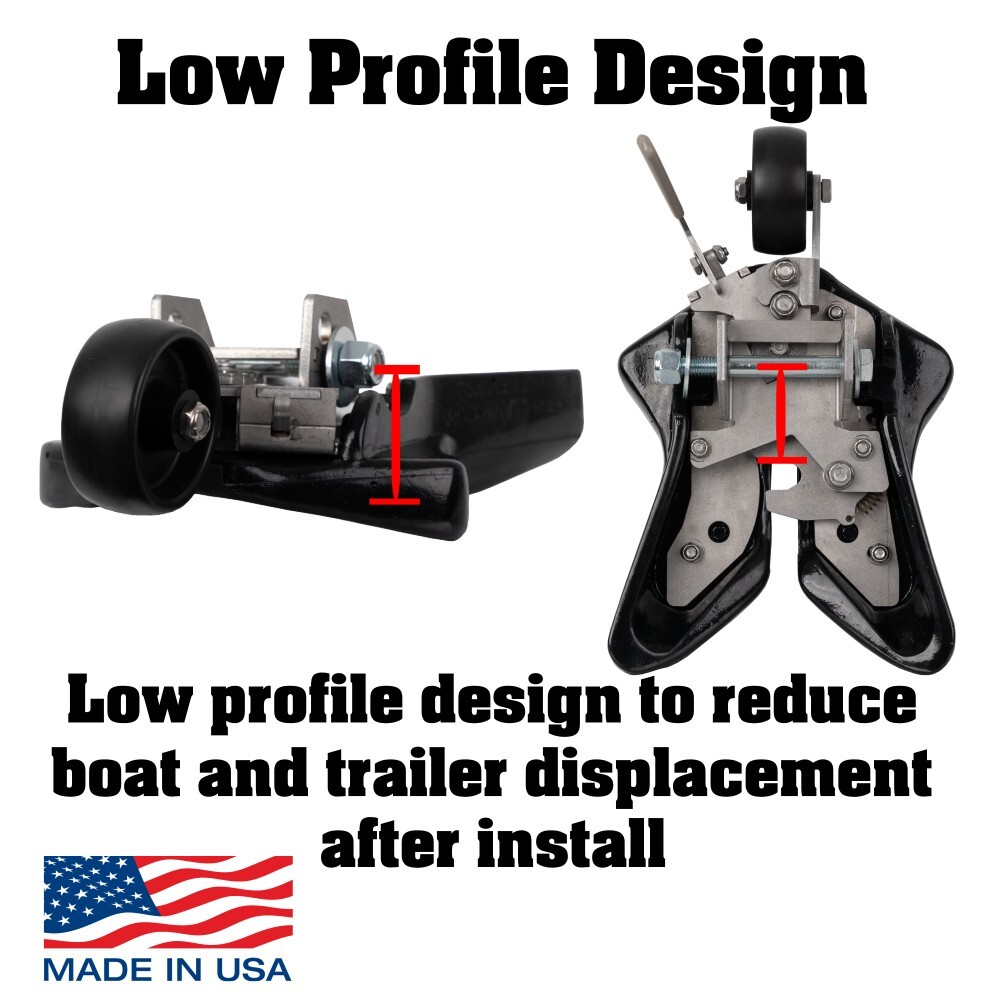 Automatic Boat Latch - Sport Model - Short Handle - Ramp N Clamp - Boat2Trailer