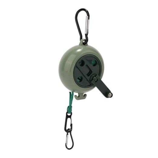 33ft Gear Retractable Bow Hoist for Hunting Thickened Bow Saddle Hunting green
