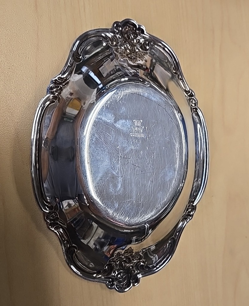 International Silver Company #448 Silver-Plate Candy Dish