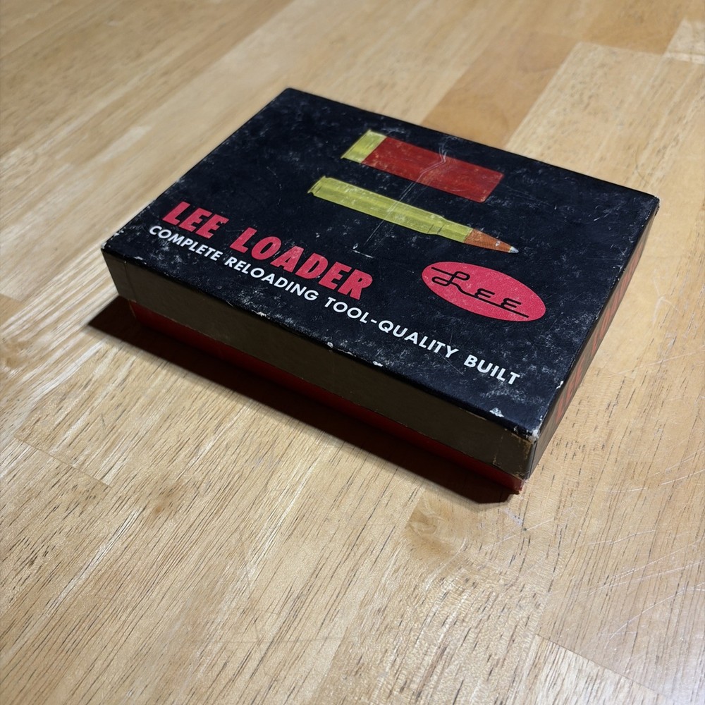 Lee Loader 7.65 Mauser Reloading Tool Factory Box w/ Charge Table, Instructions