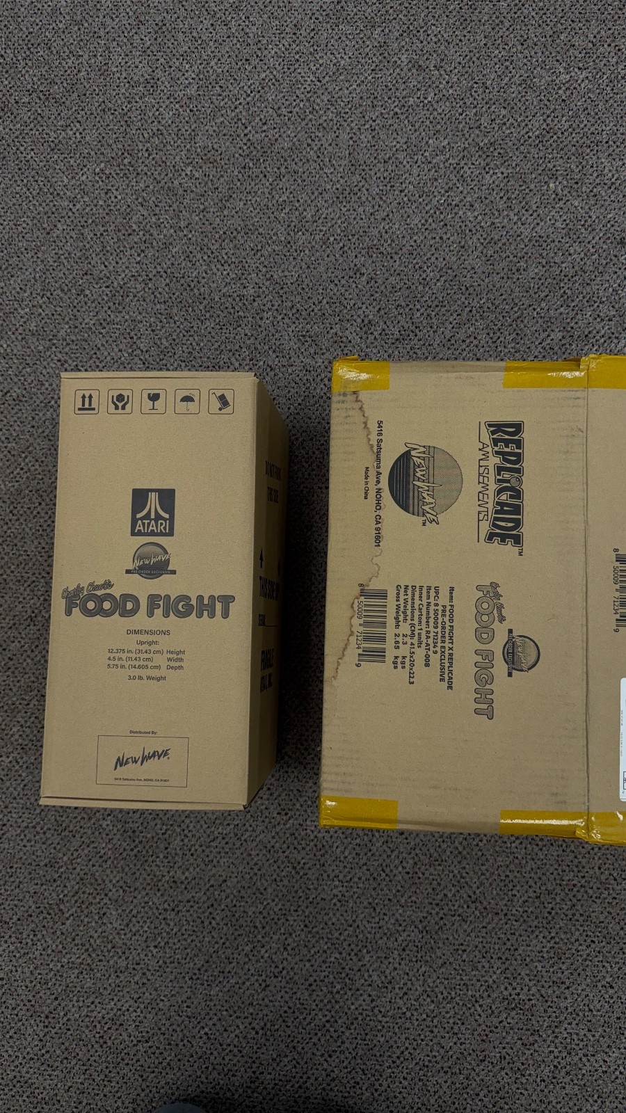 Food Fight Replicade Preorder Exclusive - New Wave Toys