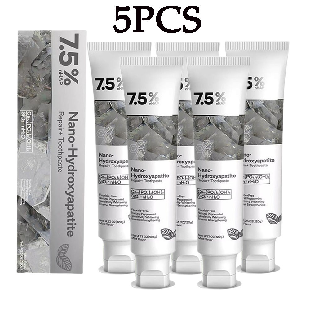 7.5% Hap Nano-Hydroxyapatite Toothpaste Remove Deep Clean For Sensitive Teeth