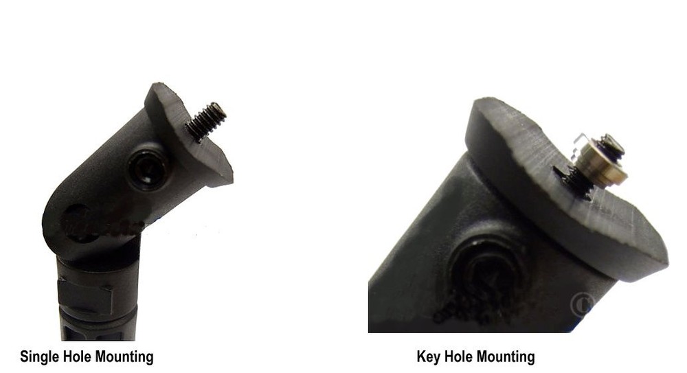 2 White Pack Lot - Universal Wall or Ceiling Speaker Mount Brackets fits Bose