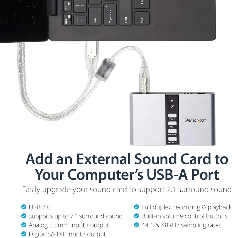 External Sound Card with SPDIF