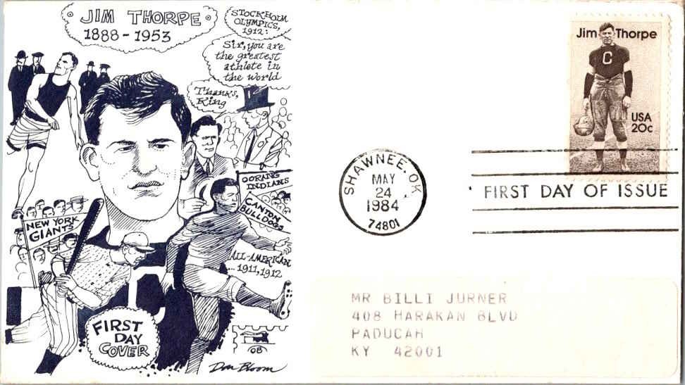 United States Scott 2089 Typewritten Address.