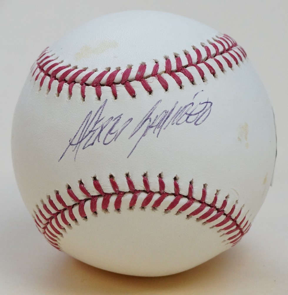 Alexei Ramirez Signed White Sox Baseball PSA/DNA COA