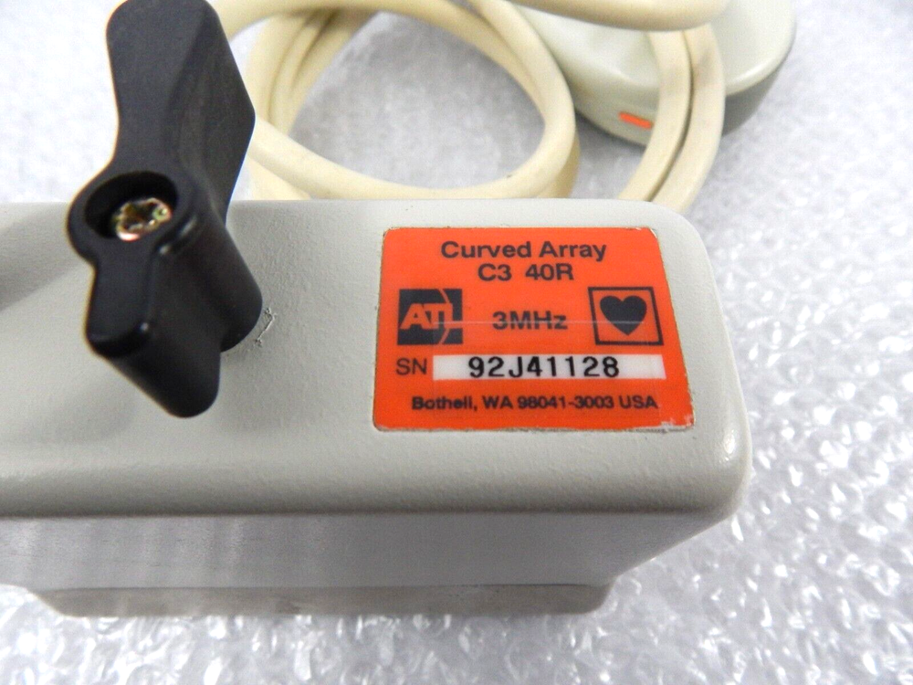 ATL C3 CURVED ARRAY 40R ULTRASOUND PROBE
