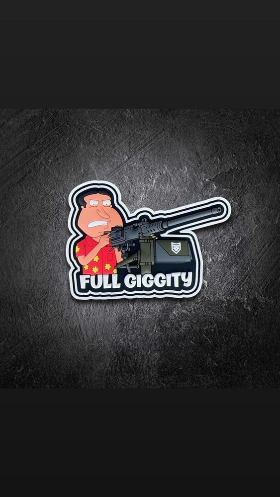 Quagmire: Full Giggity PVC Morale Patch