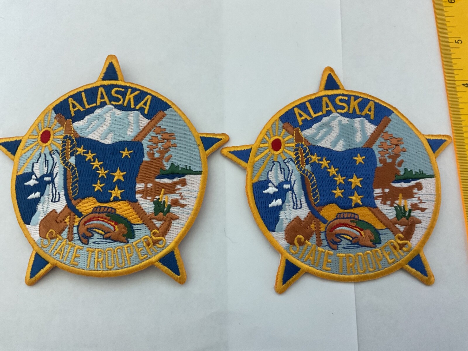 Alaska State Troopers collectable Patch Set 2 pieces