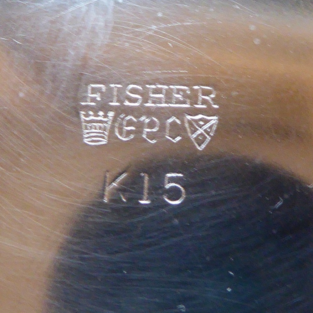 VTG Fisher Silversmith Keith Bowl Silver Plate EPC #K15 - 5 1/2" Dia 1 3/4" Tall