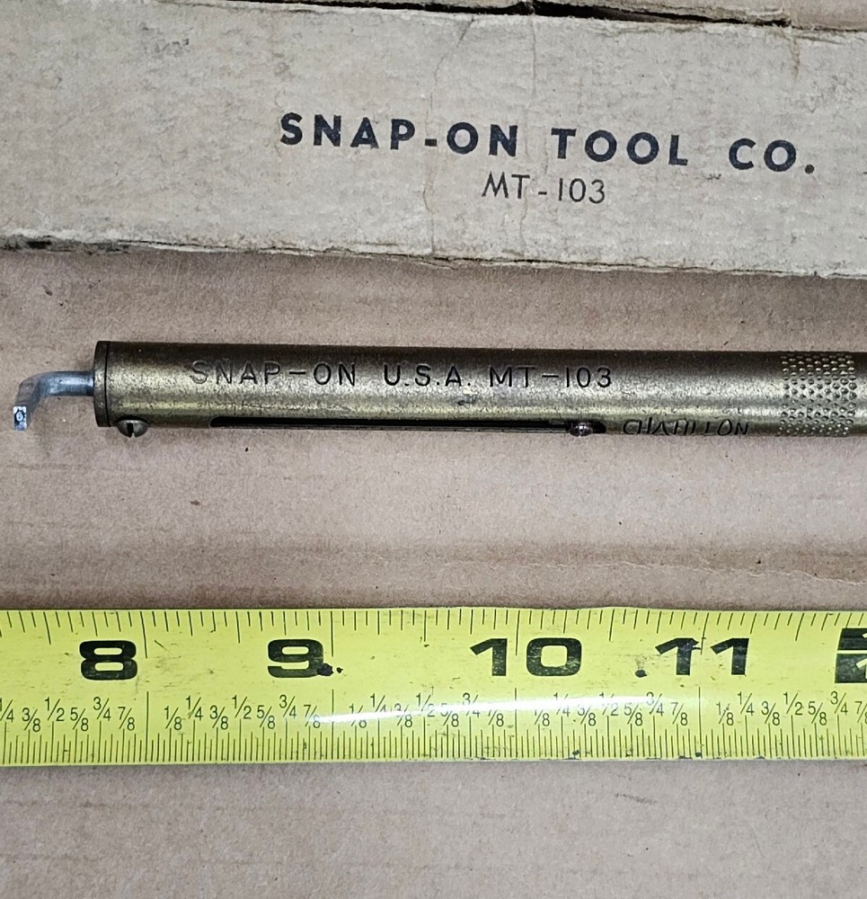 Vintage Snap-On MT-103 Brass Chatillon Scale