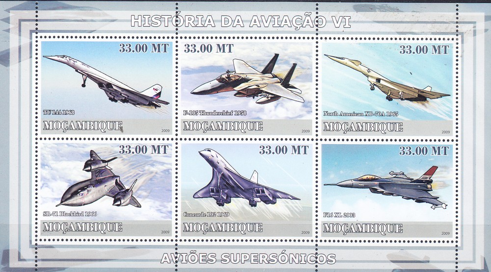 W MOZAMBIQUE 1842 AVIATION HISTORY