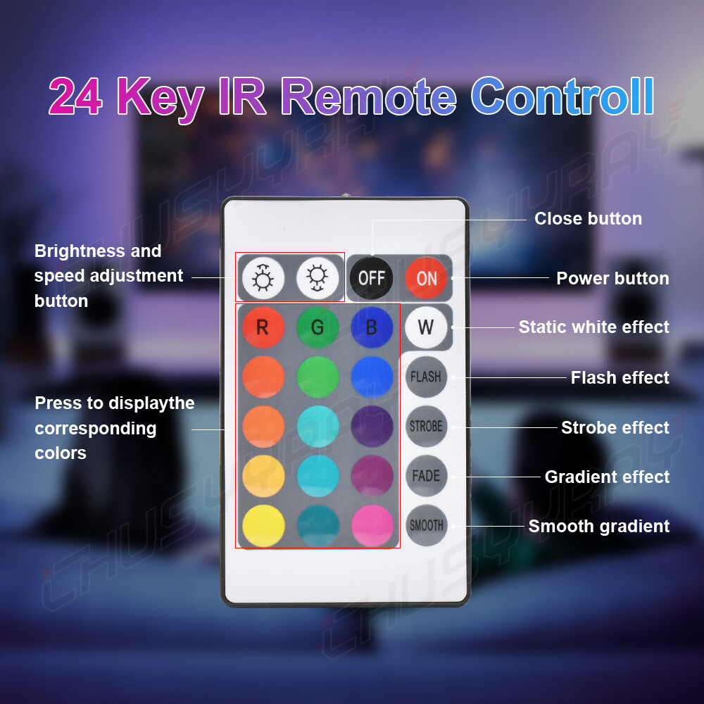 Bar Billiard Pool Table Bumper LED RGB Colour Changing Lights Remote Controlled