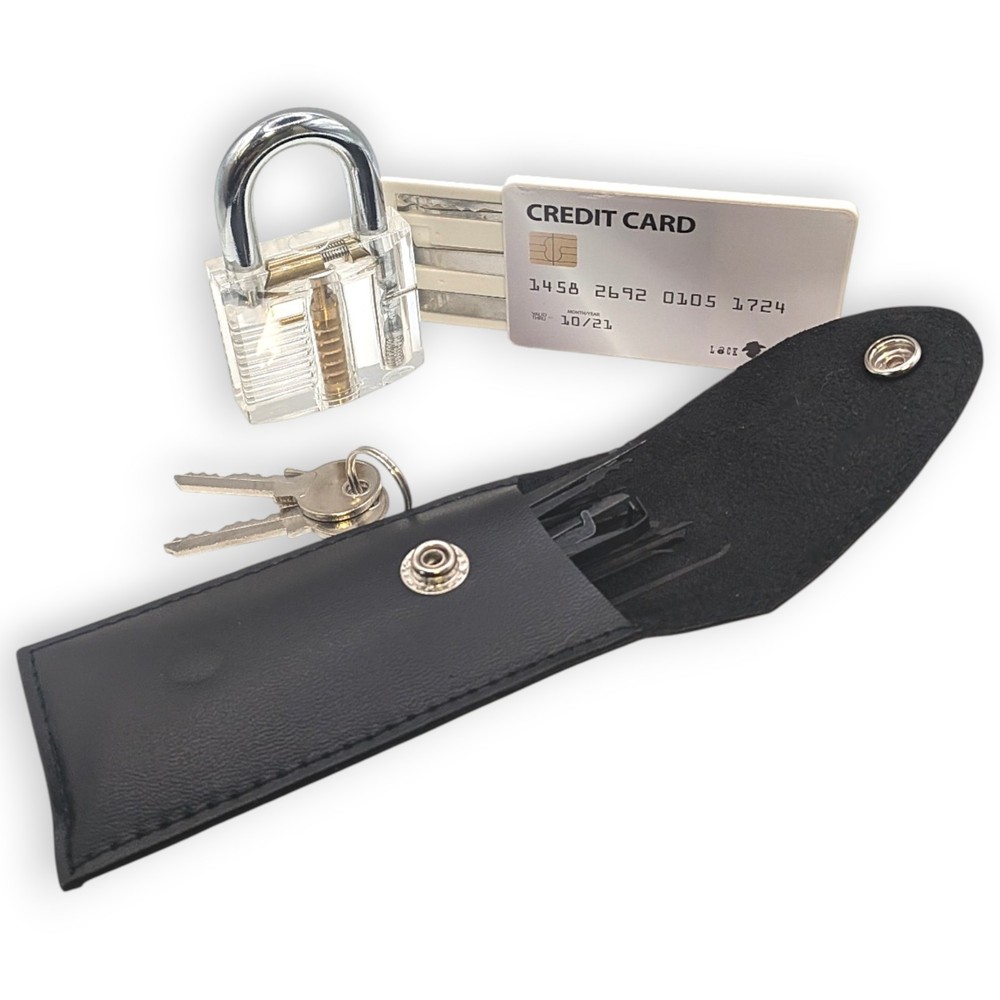 LOCK PICKING KIT TUBULAR LOCK PICK TRAINING SET