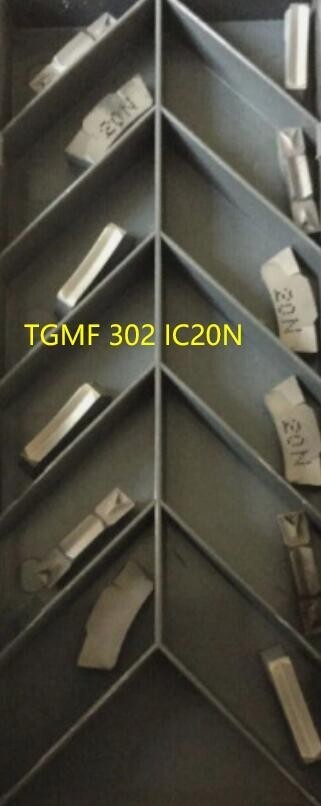 GENUINE  INSERTS     10 PCS             TGMF 302 IC20N
