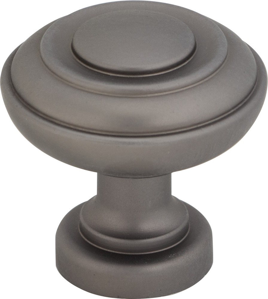 Top Knobs TK3070AG Ulster Knob 1 1/4" - Ash Gray