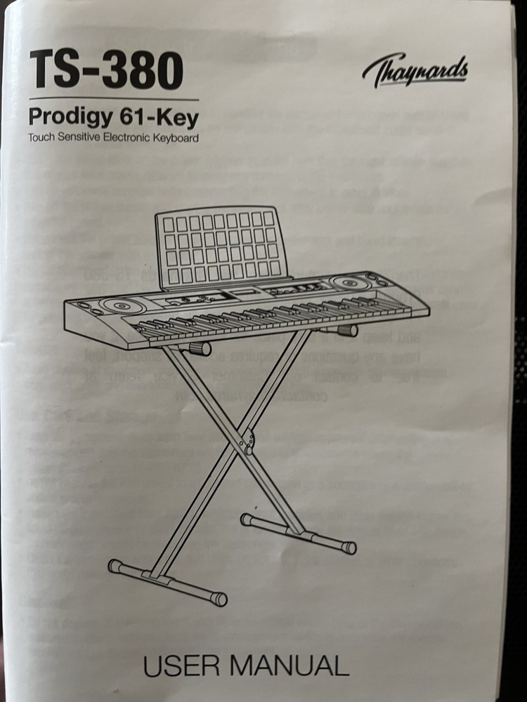 Thaynards TS-380 Prodigy 61 Key