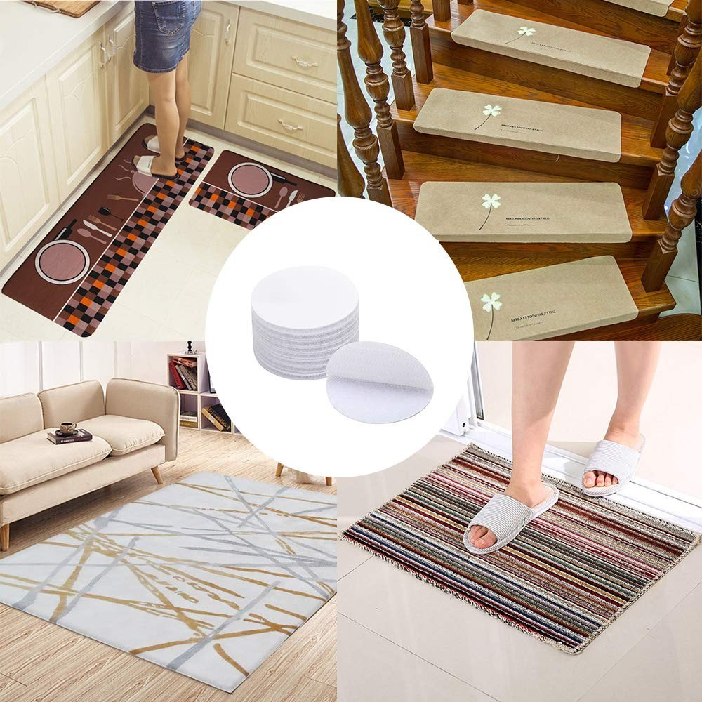 10 White Tear Adhesive Discs Sheets Blankets Closures (Foreign Shipping)
