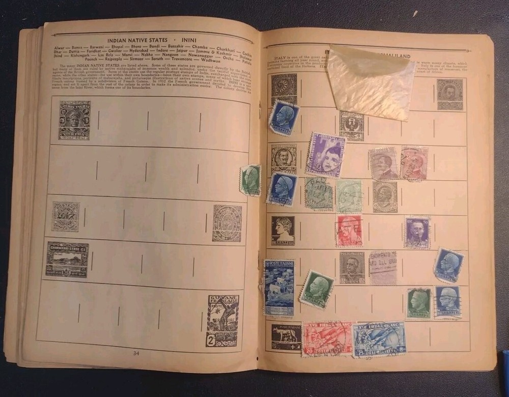 Discoverer Album Stamp Collector's Book